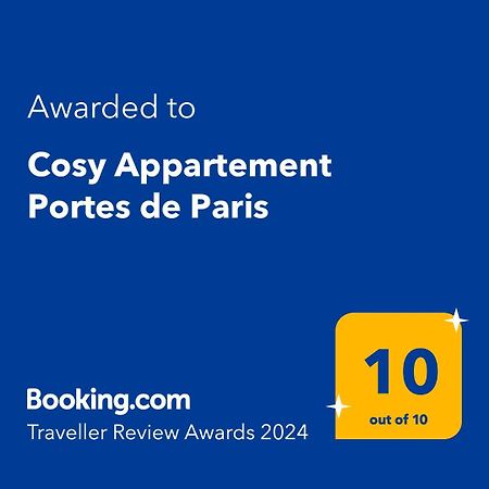 Cosy Appartement Portes De Paris Aubervilliers Ngoại thất bức ảnh